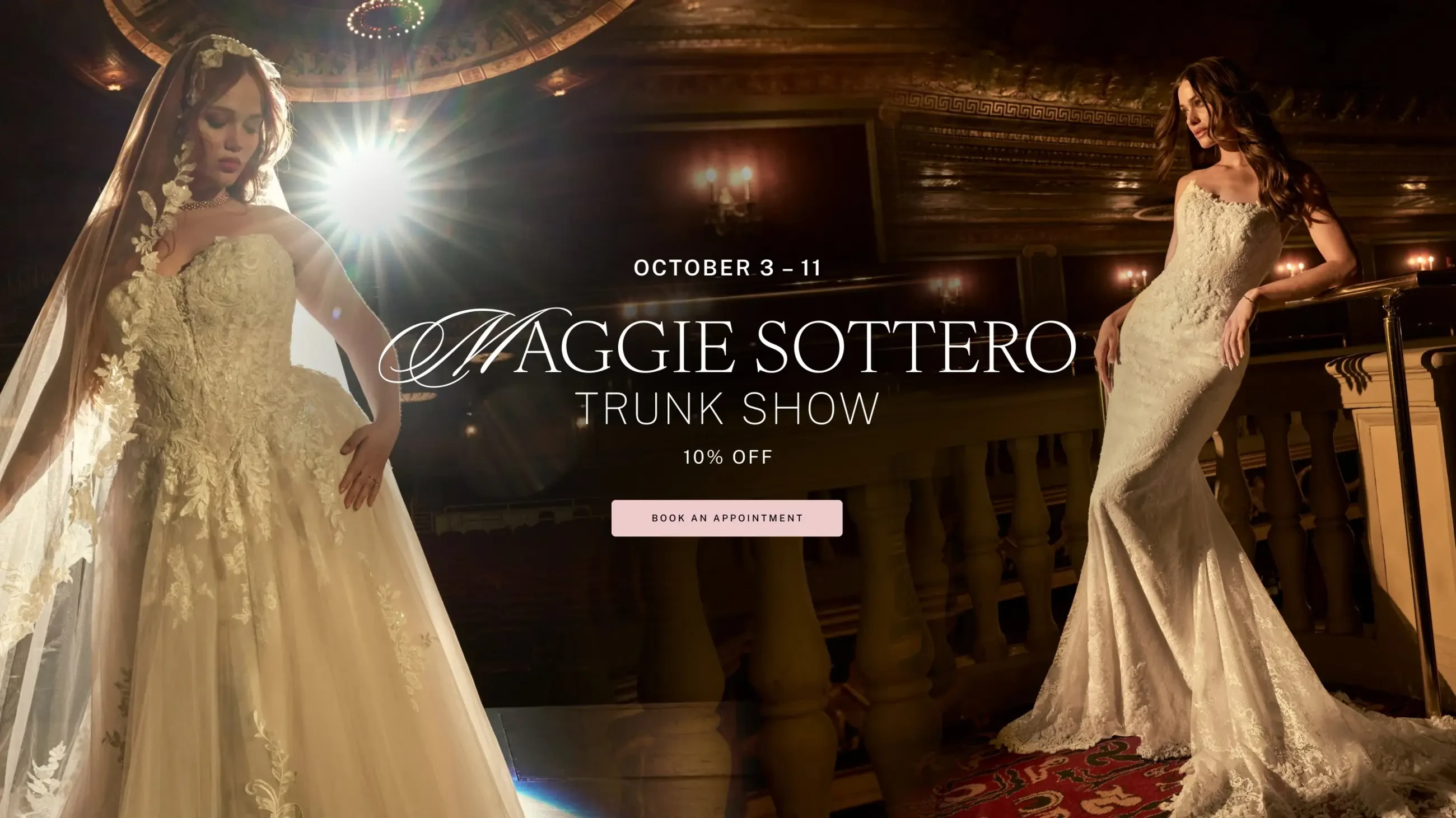 Maggie Sottero Trunk Show | 10% Off